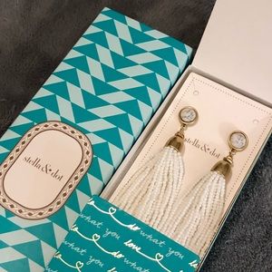 Stella & Dot Tassel Earrings